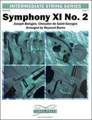 Symphony XI No. 2 Orchestra sheet music cover Thumbnail
